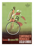 Cyclo-Cross Weltmeisterschaft, 1965 Giclée-Druck von Mancioli 