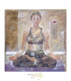 Yogi II Pôsters por Marta Wiley