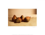 Red Pears Prints by Rhonda Addison
