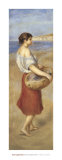 Girl with a Basket of Fish Posters by Pierre-Auguste Renoir Girl with a Basket of Fish Posters by Pierre-Auguste Renoir