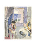 Liseuse à la coiffeuse, fin 1919 Affiches par Henri Matisse
