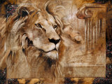 Lion Pósters por Annrika Mccavitt