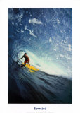 Barreled, North Shore Oahu, Hi Prints by D. King