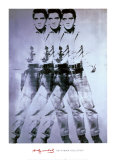 Tredobbel Elvis, 1963 (Triple Elvis, 1963) Posters av Andy Warhol Tredobbel Elvis, 1963 (Triple Elvis, 1963) Posters av Andy Warhol