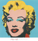 Marilyn, 1967 (on blue ground) Posters por Andy Warhol