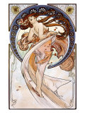 Dansen Gicléedruk van Alphonse Mucha