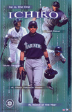 Ichiro Suzuki The ONE POSTER Seattle Mariners RARE NEW Prints