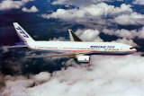Boeing 777-200 in Flight Poster