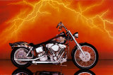 Motorcycle, Custom, 1997 Photo