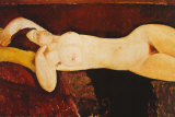 Nu Allongé (Le Grand Nu) Affiches par Amedeo Modigliani