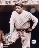 Babe Ruth - In dugout, sepia Photo