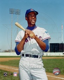 Ernie Banks, batte derrière l'épaule, pose ©Photofile Photographie