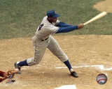 Ernie Banks - Batting Photo