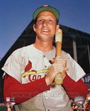 Stan Musial - Close up with bat, posed Photo