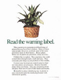 Read the Warning Label Posters