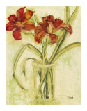 Vases de lis IV Affiches par Cheri Blum