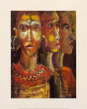 Ascendance tribale III Affiches par Josiane York