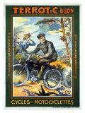 Terrot and Cie Motorcycle Gicléedruk van Francisco Tamagno
