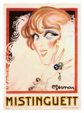Mistinguett Giclee Print by Charles Gesmar