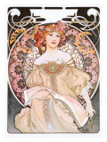 Träumerei Giclée-Druck von Alphonse Mucha