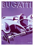 Bugatti reproduction procédé giclée par Gerold 