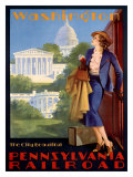 Pennsylvania Railroad, Washington Giclee Print by Edward M. Eggleston