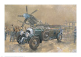 Bentley and Spitfire Print by Peter Miller