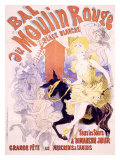 Moulin Rouge Giclee-vedos tekijänä Jules Chéret