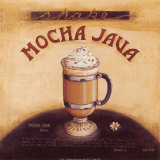 Mocha Java Prints by Lisa Audit