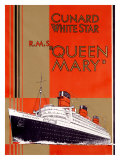 Queen Mary reproduction procédé giclée par Jarvis 
