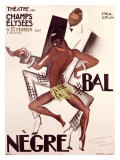 Bal Nègre Reproduction procédé giclée