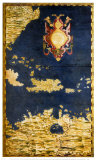 Map of the Caribbean and Venezeula Poster by Danti Egnazio