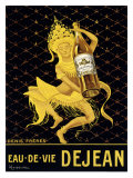 Eau-de-vie Dejean reproduction procédé giclée