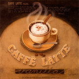 Cafe Latte Posters by Lisa Audit