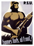 PSU, Homes Forts, Al Front! Giclée-Druck