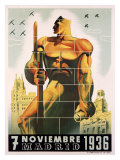 Madrid, November 7, 1936 Giclee Print