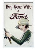 Compre un Ford para su esposa Lámina giclée