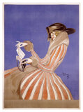 Galeries Lafayette Wydruk giclee autor Jean-Gabriel Domergue