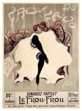 Vintage Le Frou Frou Lámina giclée Vintage Le Frou Frou Lámina giclée