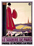 Le Sourire de Paris Giclee Print Le Sourire de Paris Giclee Print