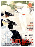 Pelote Basque reproduction procédé giclée par Clementine Helene Dufau
