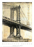 Manhattan Bridge Poster by P. Moss