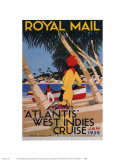 West Indies Cruise Poster