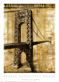 George Washington-Brücke Kunstdrucke von P. Moss