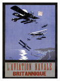 L'Aviation Navale, Britannique Giclee Print by Nancy Smith