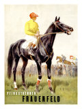 Pfingstrennen, Frauenfeld Giclee Print by Iwan E. Hugentobler