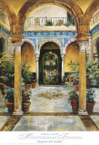 Mediterranean Fountain Posters by Dennis Carney