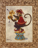 Janet Kruskamp - Monkey with Cymbals Obrazy Janet Kruskamp - Monkey with Cymbals Obrazy