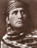 A Chief of the Desert Navajo Poster