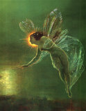 L'esprit de la nuit Posters par John Atkinson Grimshaw